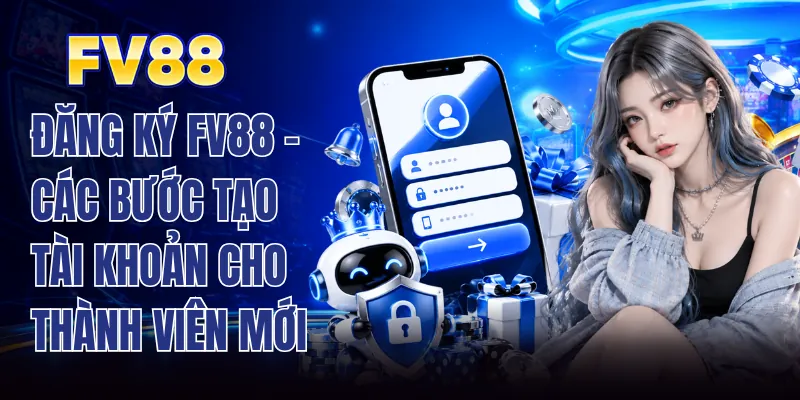 Đăng Ký FV88 - Các Bước Tạo Tài Khoản Cho Thành Viên Mới - WINMOSAIC69