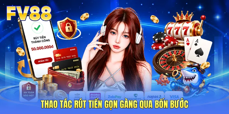 Rút Tiền FV88 - Chủ Động Nhận Tiền Với Quy Trình Gọn Nhẹ - WINMOSAIC69